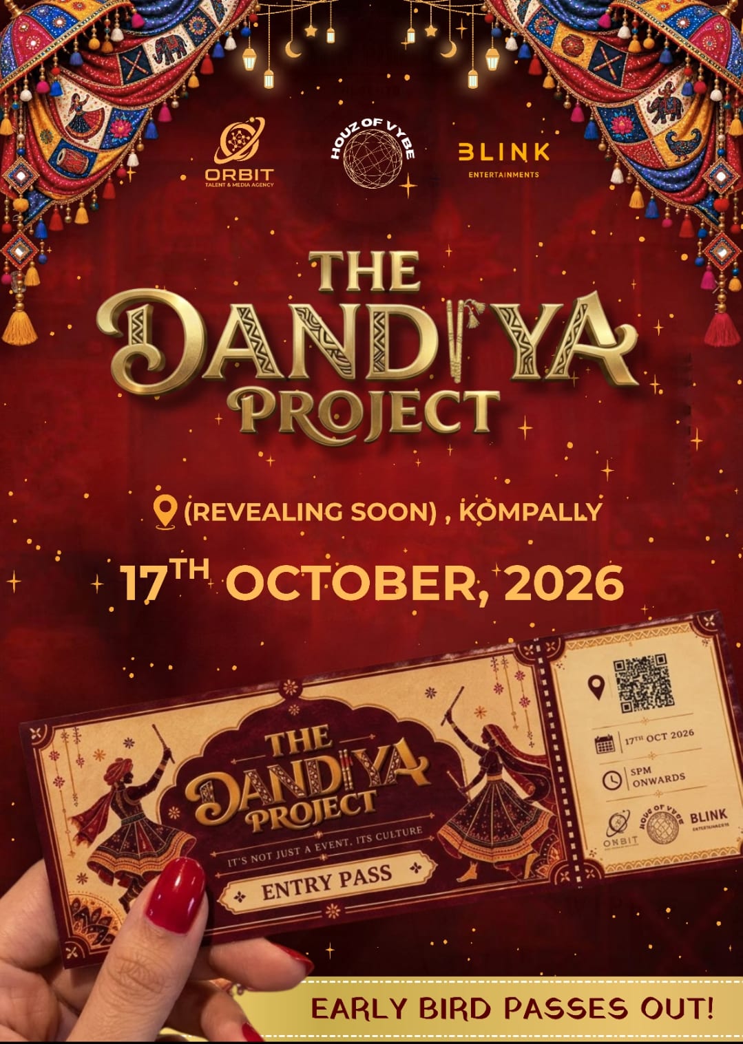 The Dandiya Project 2026 poster